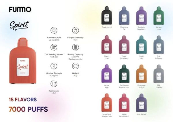 Fummo Spirit 7000 Puffs