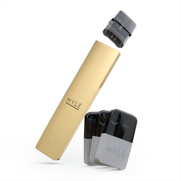 Myle V4 Lux Gold Device