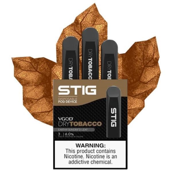 Stig Vgod Dry Tobacco Disposable Vape