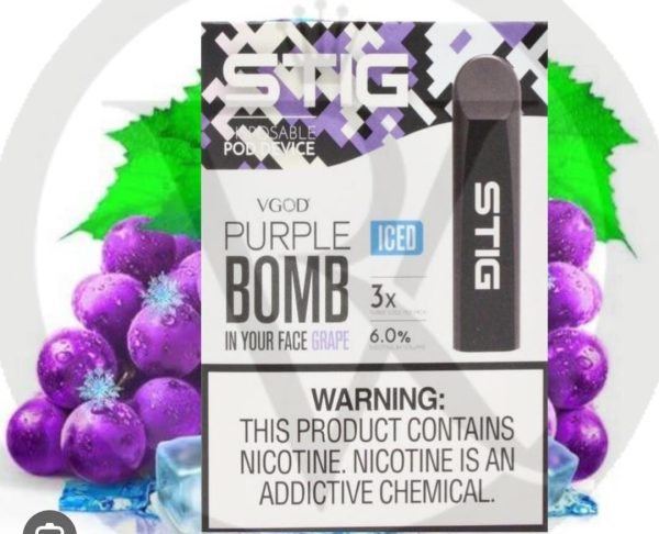 Stig Vgod Purple bomb Disposable Pod